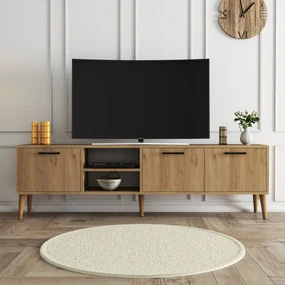 TV stolík/skrinka Essex (Dub). Vlastná spoľahlivá doprava až k Vám domov. 1073461
