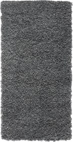 My Flair, Kusový koberec My Shaggy dunkelgrau, 100x150, šedá, chodba / predsieň