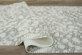 Kúpelňová penová rohož Softy-tex 911 Mramor,  krémová