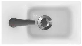 Cersanit S801-218-DSM-Kúpeľňová skrinka s umývadlom MODUO SLIM 40 cm biela, vysoký lesk