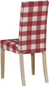 Návlek na stoličku Harry (krátky) farba produktu červená látka vzorované