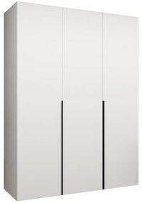 Skriňa Alicante I 150 biela/čierna