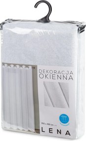 ZÁCLONA NA KRÚŽKOCH LENA 350X250 CM BIELA