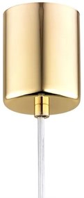 Argon 4993 - Luster na lanku PALLADO 1xE27/15W/230V zlatá/biela
