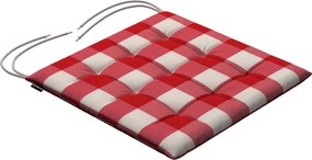Sedák Karol farba produktu červená látka vzorované