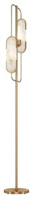 Maytoni MOD099FL-02G - Stojacia lampa MARMO 2xG9/40W/230V