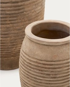 Kvetináče z terakoty v súprave 2 ks ø 54 cm Llonga – Kave Home
