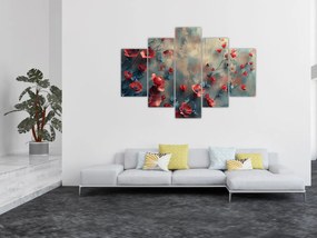 Obraz - Vlčie maky (150x105 cm)
