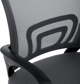 Detská otočná stolička sivá KA-L103 GREY