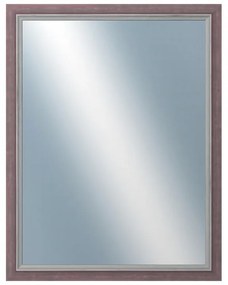 DANTIK - Zrkadlo v rámu, rozmer s rámom 70x90 cm z lišty AMALFI fialová (3117)