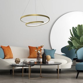 Závesné LED svietidlo Lucero, 1x LED 48w, 4000k, g