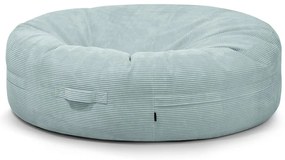 Menčestrový sedací vak v mentolovej farbe Roll 190 – SLOWDOWN