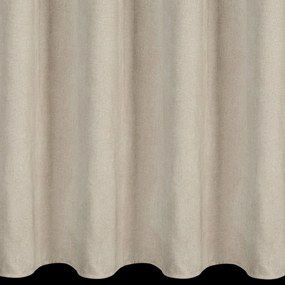 ZÁVES NA KRÚŽKOCH BLAKE 140X250 CM SVETLOBÉŽOVÁ
