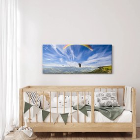 Obraz - Paragliding (120x50 cm)