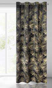 ZATEMŇOVACÍ ZÁVES NA KRÚŽKOCH STELLA 140X250 CM VZOROVANÁ