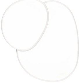 Biele LED stropné svietidlo 63.5x77 cm Rise – Trio