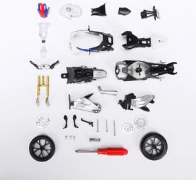 Maisto – Stavebnica – Motocykel BMW S1000 RR, 1:12