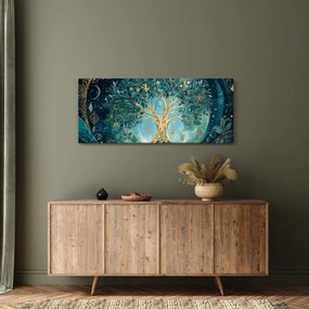 Obraz – Strom života vo vesmíre (120x50 cm)