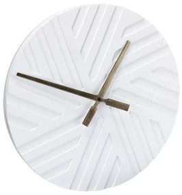 Moderné nástenné hodiny biele, RD34563