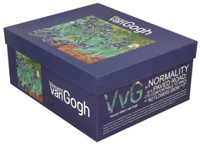 Porcelánová šálka s podšálkou Van Gogh Irises 250 ml sada 2ks