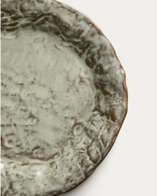 Sivý dezertný keramický tanier ø 21 cm Alenia – Kave Home