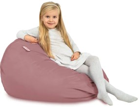 Plyšový sedací vak SAKO Pudrovo ružový