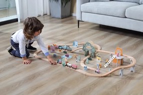 Vláčiková dráha Viga 44067 PolarB 92 prvkov