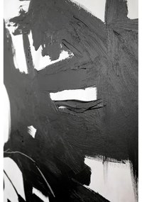 Ručne maľovaný obraz 100x100 cm Playblack 1 – Malerifabrikken