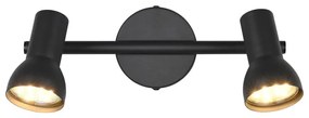Čierne bodové svietidlo ø 8 cm Cantar – Trio