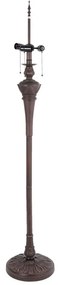 Luxus stojan Tiffany lampa stojaca 3*E