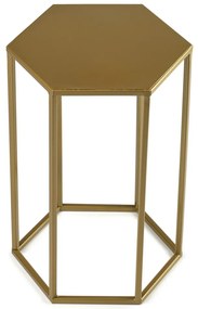 STOJAN NA KVETINÁČ HEXA 40X24X28 CM ZLATÁ
