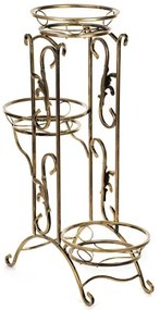 Stojan na kvety 90x65 cm zlatá