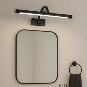 LED Kúpeľňové osvetlenie zrkadla VINCI LED/15W/230V 60 cm IP44 čierne