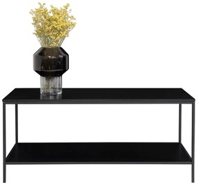 Čierny TV stolík 36x45 cm Vita - House Nordic