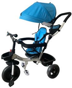 WELLHOX Otočná detská trojkolka 360° - fialová