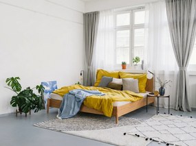 Bavlnené obliečky CALMORA horčicové Rozmer obliečky: 70 x 90 cm | 140 x 220 cm