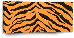 Sablio Obraz Tigrí vzor - 110x50 cm
