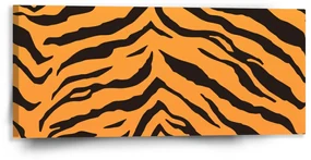 Sablio Obraz Tigrí vzor - 110x50 cm