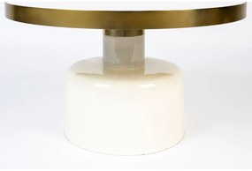 Kovový okrúhly odkladací stolík ø 60 cm Glam – Zuiver