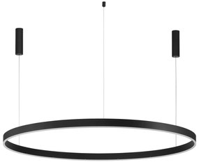 LED luster Motif 150 čierne stmievateľné