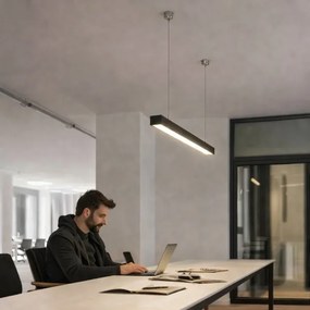 BRILAGI - LED závesné svietidlo FULLDAY LED/10/15/20W/230V 2700/4000/6000K 60cm čierna