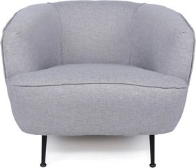 Sivé kreslo Piccoli – Artie
