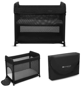 KINDERKRAFT SELECT - Cestovná postieľka MOON DREAM čierna