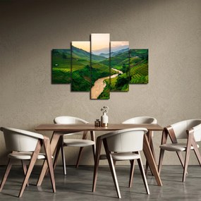 Obraz - Ryžové terasy II. (150x105 cm)