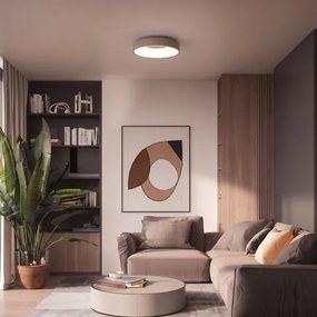 BRILAGI - LED stmievateľné stropné svietidlo FALCON II LED/67W/230V biela/béžová + diaľkové ovládanie