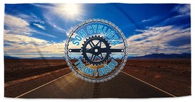 Sablio Uterák Som cyklista telom i dušou - 30x50 cm