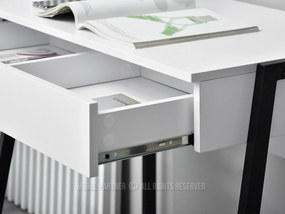 PC stolík Norway (biela + čierna). Vlastná spoľahlivá doprava až k Vám domov. 1109800
