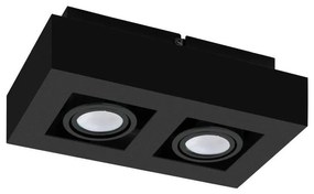 Eglo 31063 - LED bodové svietidlo MENDOZA 2xLED/4,7W/230V 3000K čierne