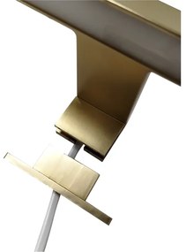 LED Kúpeľňové osvetlenie zrkadla LED/8W/230V 4000K 50 cm IP44 matná zlatá