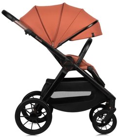 Lionelo - Kombinovaný kočík 3v1 LAYLA Hnedo-rezavá